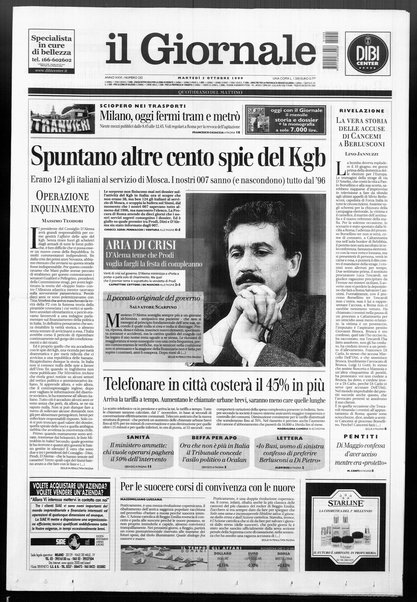 Il giornale : quotidiano del mattino